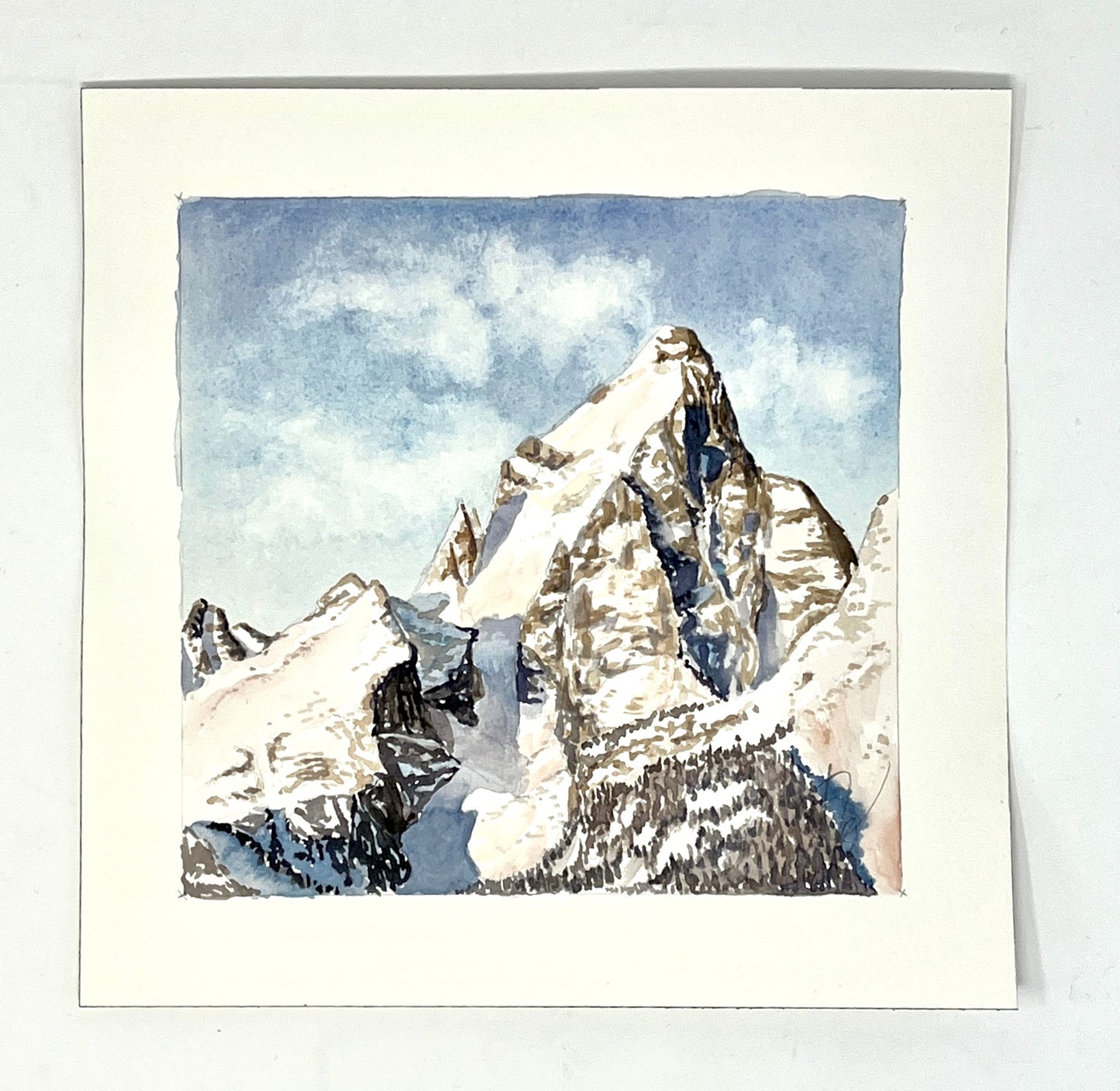 Natalie Connell: Watercolor 9 x 9 inches (unframed)
