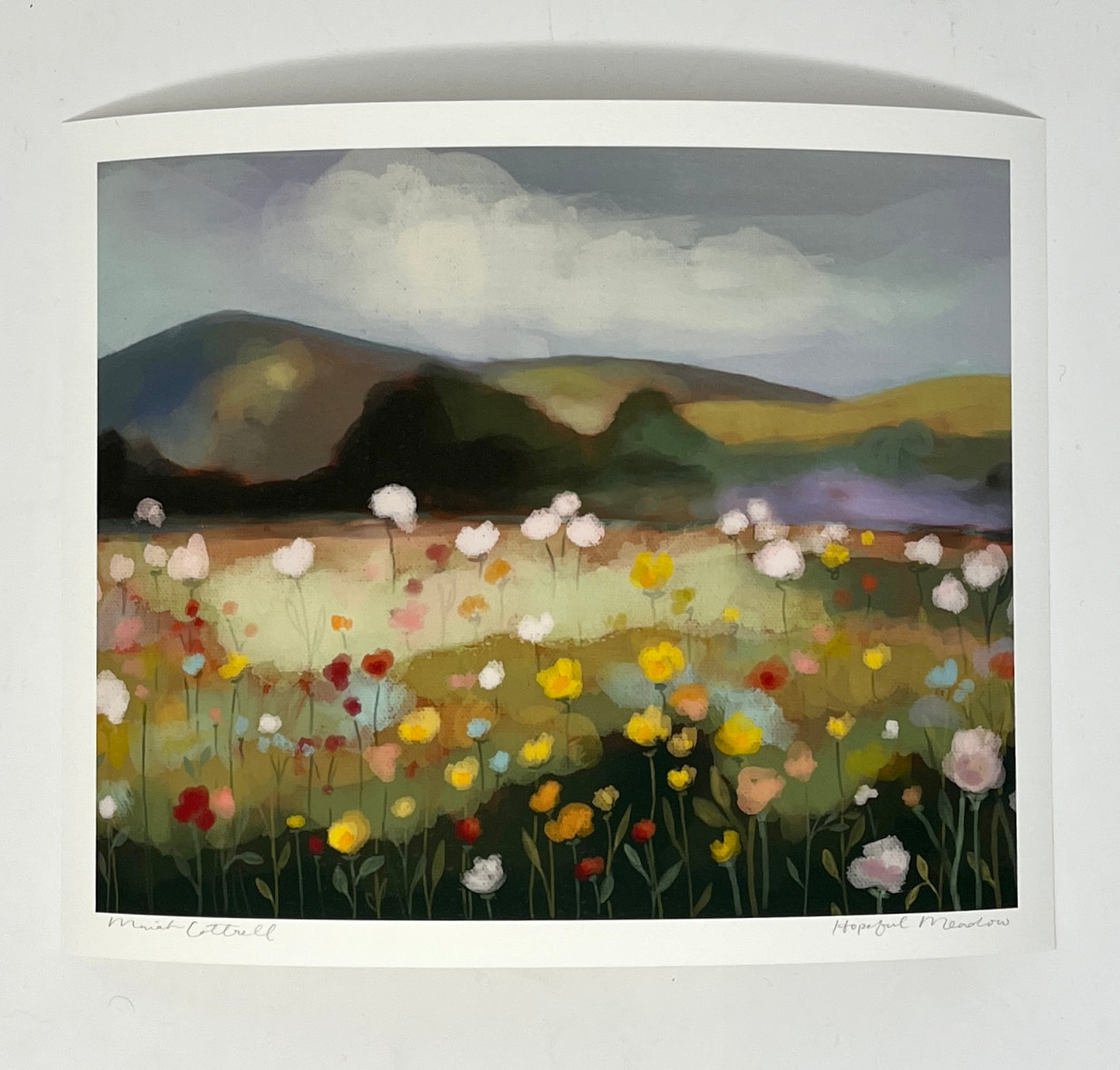 Mariah Cottrell: Hopeful Meadow Print (5 x 7 in)