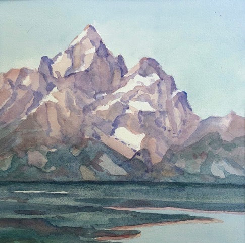 Eliot Goss: The Grand and Owen Above Jenny Lake