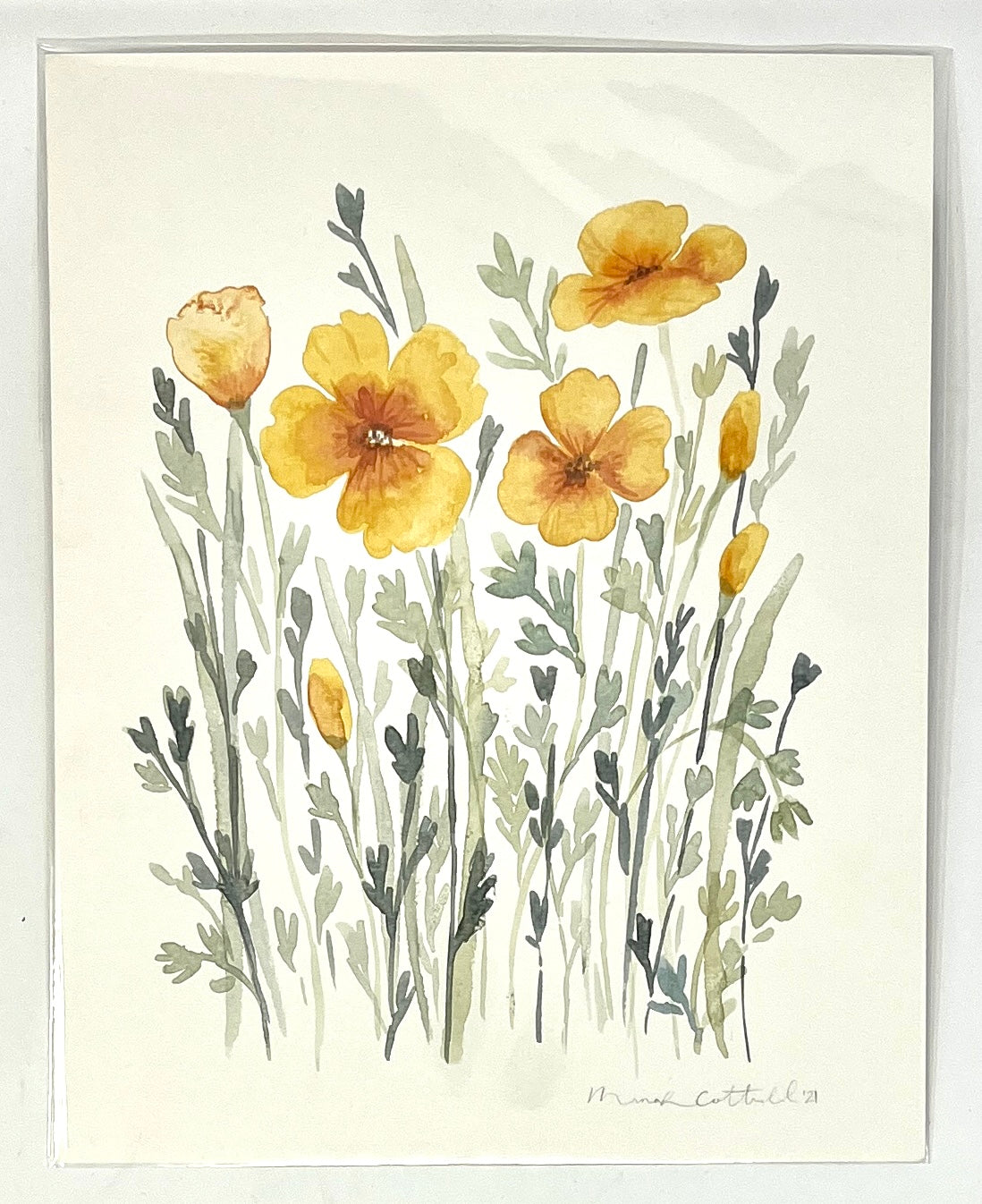 Mariah Cottrell: Small Wildflower Watercolors