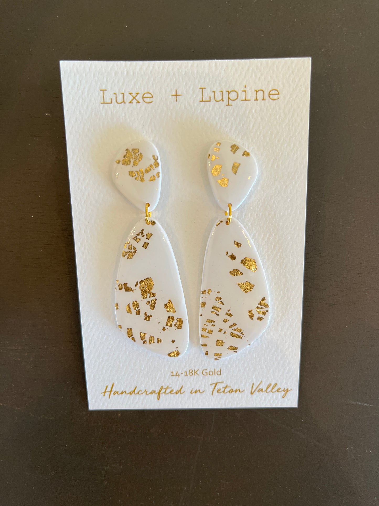 Luxe + Lupine: Large Triangle Drops