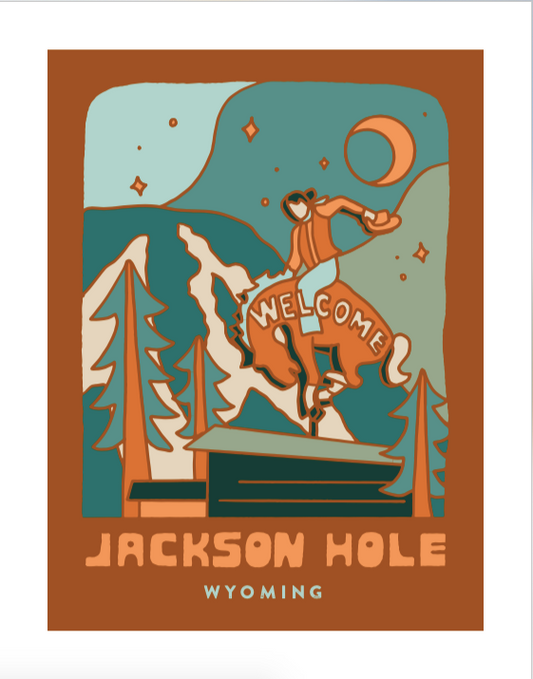 Kika MacFarlane: Jackson Hole Print