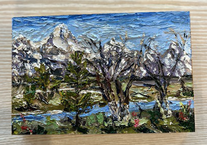 Richard Tambor: Mini Palette Oil Paintings